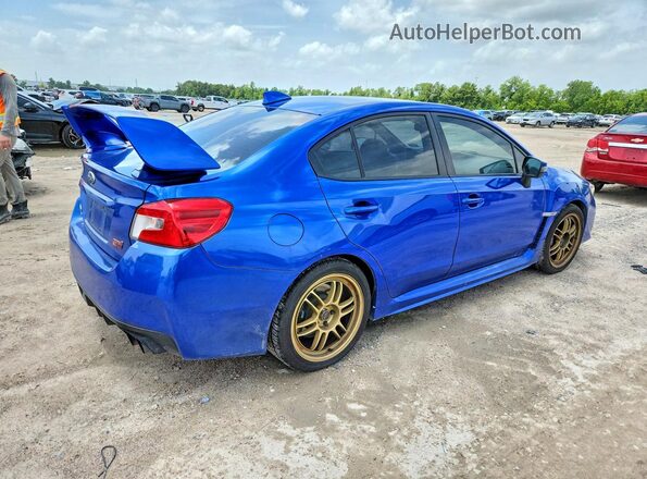 JF1VA2V65G9834353 2016 SUBARU WRX Синий Задняя правая четверть