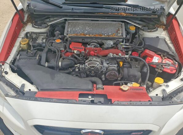JF1VA2V68G9826781 2016 SUBARU WRX White Widok wnętrza z tyłu