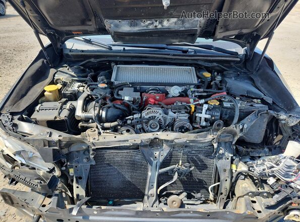 JF1VA2V6XH9818862 2017 SUBARU WRX Серый Вид задней части салона