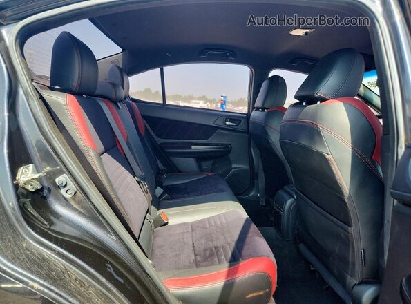 JF1VA2V6XH9818862 2017 SUBARU WRX Серый Вид задних сидений