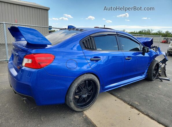 JF1VA2Y66G9808212 2016 SUBARU WRX Синий Задняя правая четверть