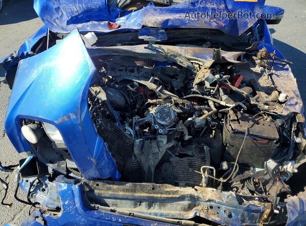 JF1VA2Y66G9808212 2016 SUBARU WRX Синий Вид задней части салона