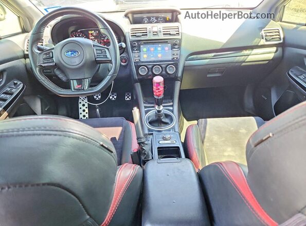 JF1VA2Y69K9819715 2019 SUBARU WRX Gray Vista del salpicadero