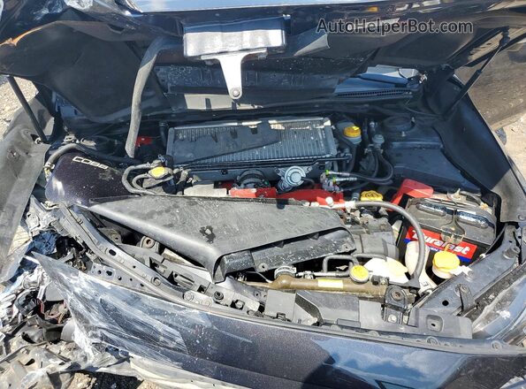 JF1VA2Z68G9820604 2016 SUBARU WRX Charcoal Вид задньої частини салону