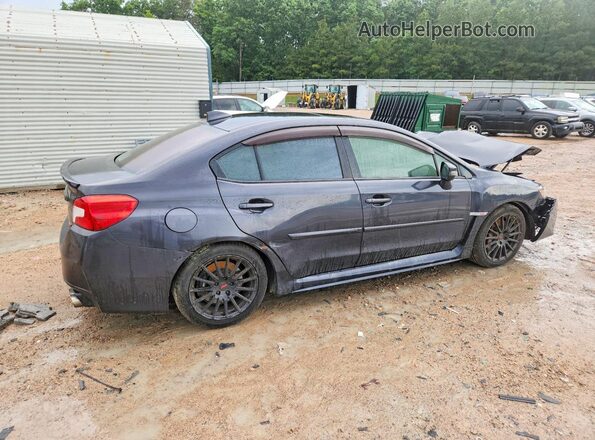 JF1VA2Z69G9821891 2016 SUBARU WRX Черный Задняя правая четверть