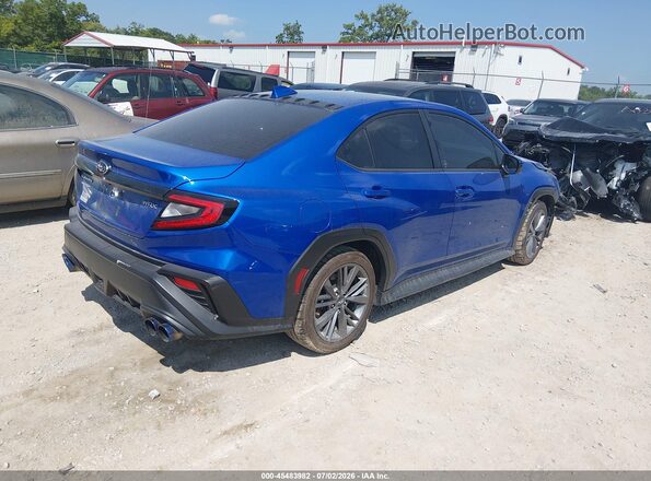 JF1VBAA61N9014202 2022 SUBARU WRX Blue Задня права чверть