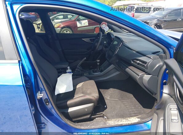 JF1VBAA61N9014202 2022 SUBARU WRX Blue Вид салону спереду