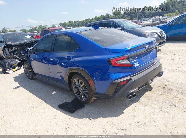 JF1VBAA61N9014202 2022 SUBARU WRX Blue Задня ліва чверть