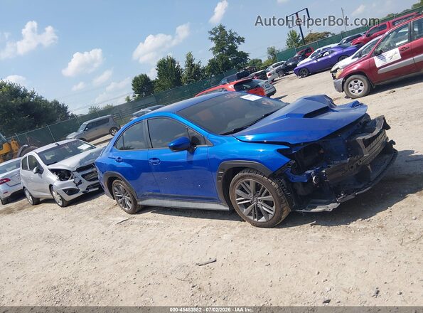 JF1VBAA61N9014202 2022 SUBARU WRX Blue Вид задньої частини салону