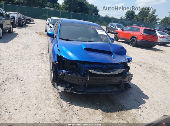JF1VBAA61N9014202 2022 SUBARU WRX Blue Вид щитка приладів