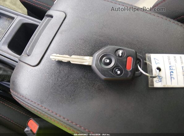 JF1VBAA61N9014202 2022 SUBARU WRX Blue Вид панелі приладів