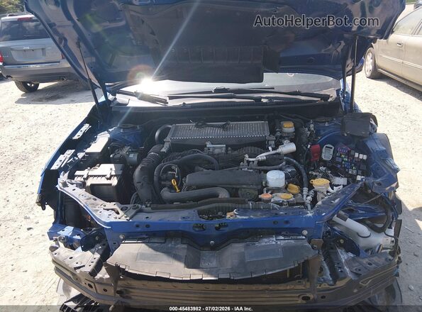 JF1VBAA61N9014202 2022 SUBARU WRX Blue Вид ззаду