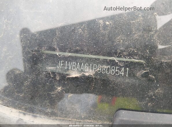 JF1VBAA61P9808541 2023 SUBARU WRX Белый Вид подкапотного пространства