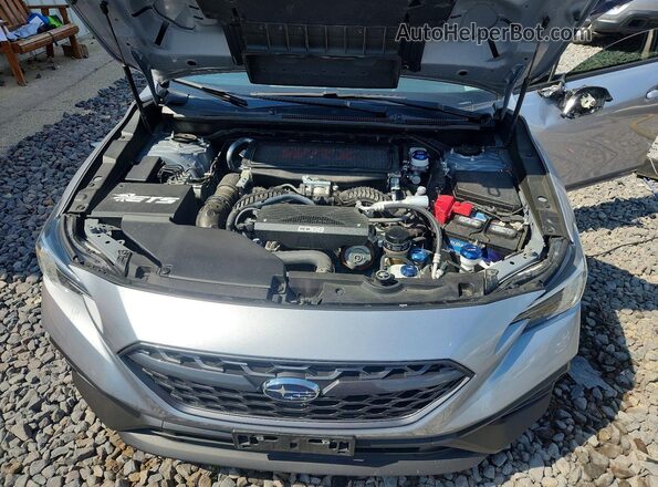 JF1VBAA61P9813237 2023 SUBARU WRX Silver Widok wnętrza z tyłu