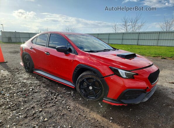 JF1VBAA62N9017786 2022 SUBARU WRX Red Przód prawy