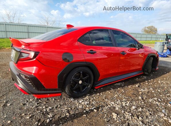 JF1VBAA62N9017786 2022 SUBARU WRX Red Tył prawy
