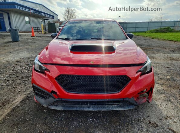 JF1VBAA62N9017786 2022 SUBARU WRX Red Widok z przodu