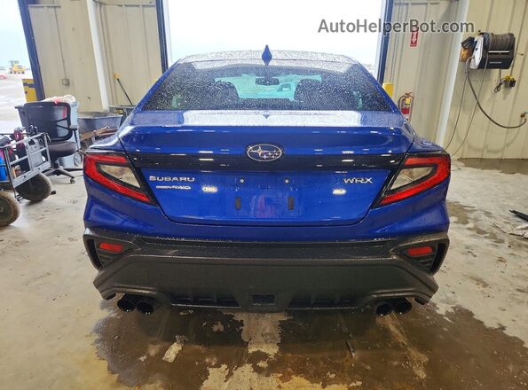 JF1VBAA65N9029706 2022 SUBARU WRX Blue Հետևի տեսք