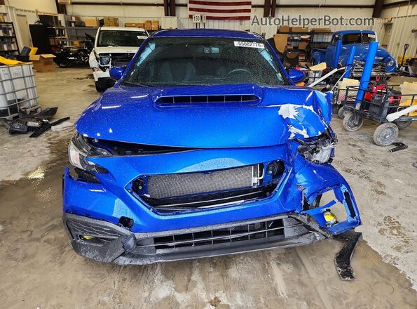JF1VBAA65N9029706 2022 SUBARU WRX Blue Դիմացի տեսք