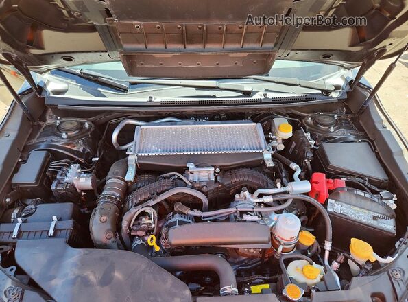 JF1VBAA65P9819624 2023 SUBARU WRX Black Widok wnętrza z tyłu