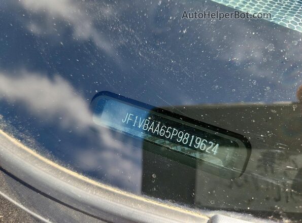 JF1VBAA65P9819624 2023 SUBARU WRX Black Widok komory silnika