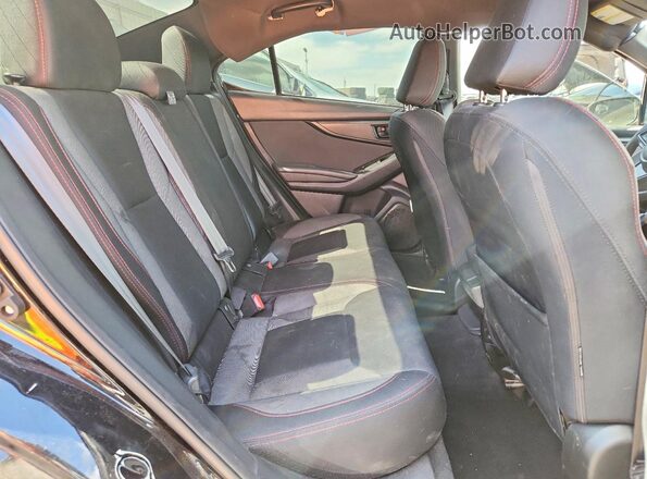 JF1VBAA65P9819624 2023 SUBARU WRX Black Widok tylnych siedzeń