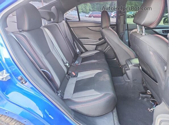 JF1VBAA66N9021243 2022 SUBARU WRX Blue Rear seats view