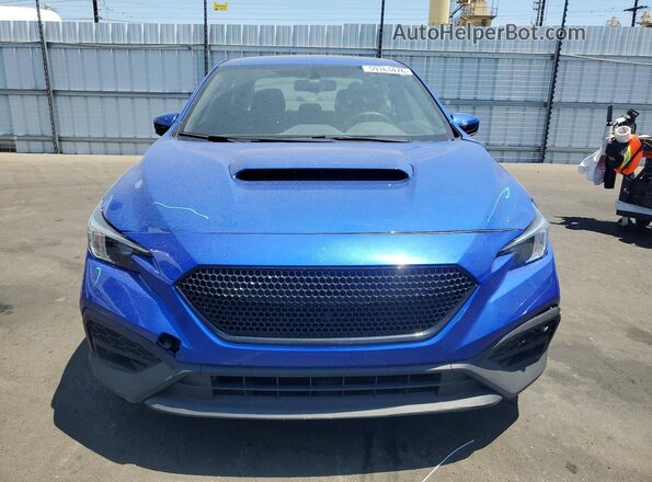 JF1VBAA6XN9024968 2022 SUBARU WRX Синий Вид спереди