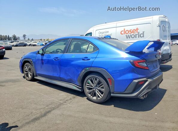 JF1VBAA6XN9024968 2022 SUBARU WRX Синий Задняя левая четверть