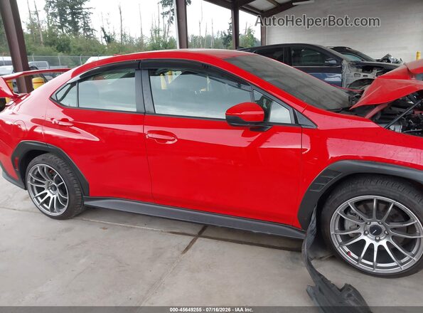 JF1VBAB61R9800800 2024 SUBARU WRX Red Widok zestawu wskaźników