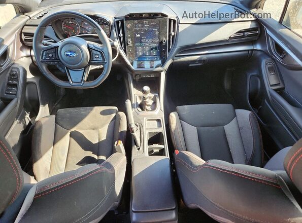 JF1VBAB65R9802629 2024 SUBARU WRX Charcoal წინა პანელის ხედი