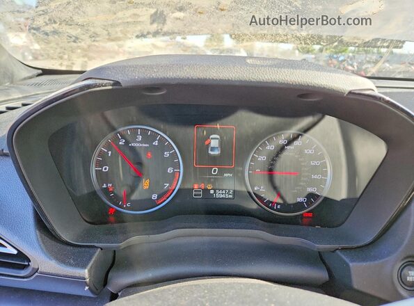JF1VBAB65R9802629 2024 SUBARU WRX Charcoal ხელსაწყოთა პანელის ხედი