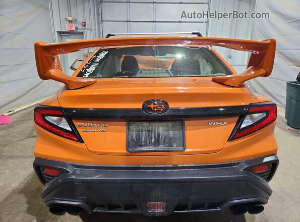 JF1VBAB6XR9805851 2024 SUBARU WRX Orange Вид ззаду