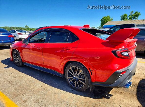 JF1VBAF60N9032117 2022 SUBARU WRX Red Задня ліва чверть