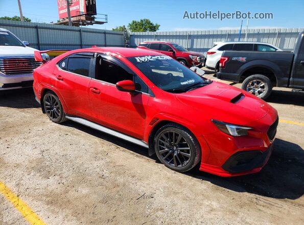 JF1VBAF60N9032117 2022 SUBARU WRX Red Передня права чверть