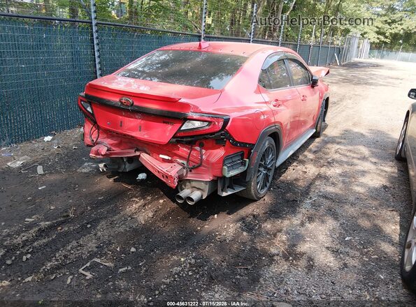 JF1VBAF61N9007081 2022 SUBARU WRX Red Tył prawy