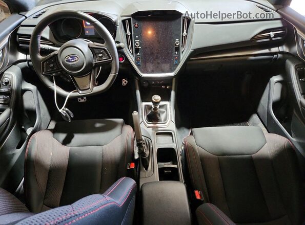 JF1VBAF61N9020896 2022 SUBARU WRX Gray Вид панелі приладів