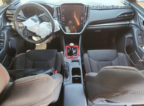 JF1VBAF61N9031364 2022 SUBARU WRX Red Vista del salpicadero