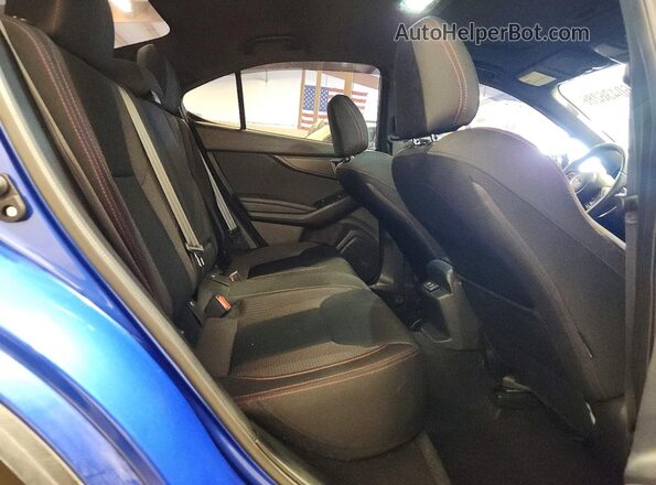 JF1VBAF62N9021314 2022 SUBARU WRX Blue Widok tylnych siedzeń
