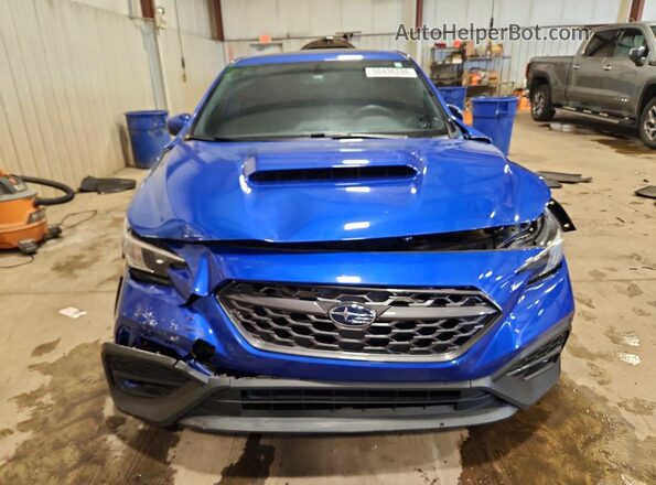 JF1VBAF62N9021314 2022 SUBARU WRX Blue Widok z przodu