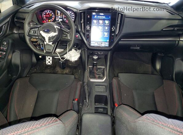 JF1VBAF62P9822876 2023 SUBARU WRX Silver Вид панелі приладів