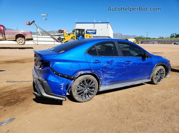 JF1VBAF64N9024845 2022 SUBARU WRX Синий Задняя правая четверть