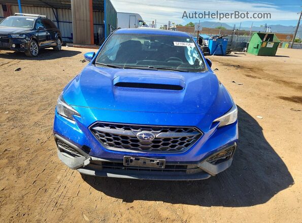 JF1VBAF64N9024845 2022 SUBARU WRX Синий Вид спереди