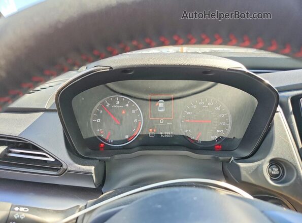 JF1VBAF64N9024845 2022 SUBARU WRX Синий Вид щитка приборов