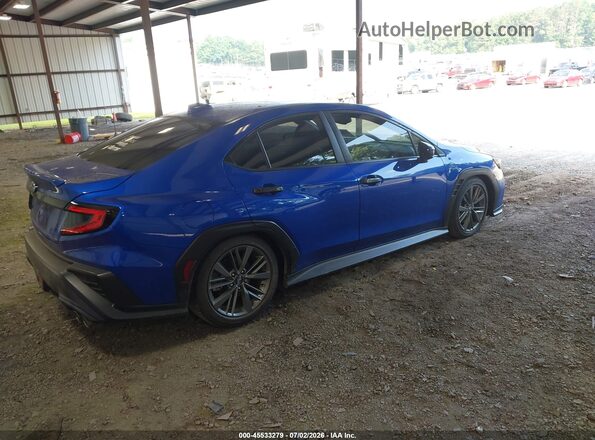 JF1VBAF65P9813556 2023 SUBARU WRX Blue Задня права чверть