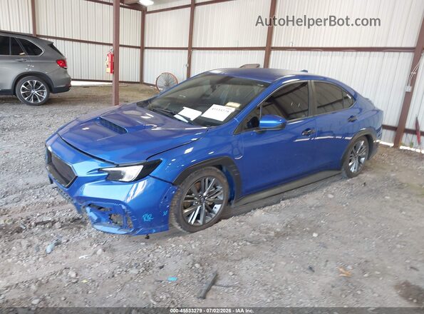 JF1VBAF65P9813556 2023 SUBARU WRX Blue Передня ліва чверть