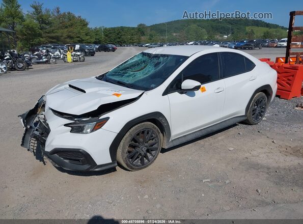 JF1VBAF65P9823150 2023 SUBARU WRX White Vista tres cuartos delantera izquierda