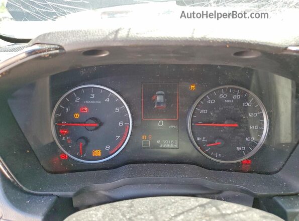 JF1VBAF66P9815848 2023 SUBARU WRX Black Вид щитка приладів