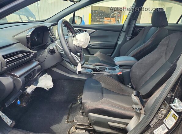 JF1VBAF67P9815356 2023 SUBARU WRX Черный Вид салона спереди