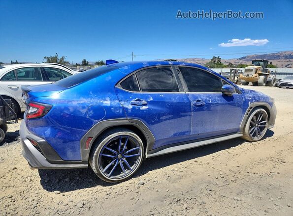 JF1VBAF68N9005344 2022 SUBARU WRX Синий Задняя правая четверть